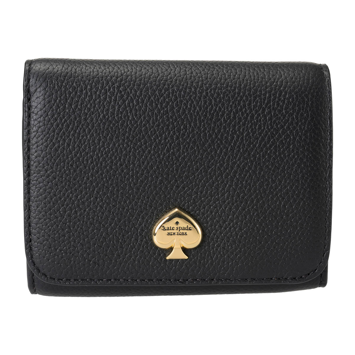 【国内即発】ケイトスペード 折り財布 KH787 001 BLK kate spade NEW YORK ケイトスペード 財布 二つ折り ブラック