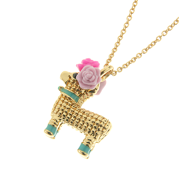 ケイトスペード ネックレス kate spade WBRUE275 974 アクセサリー オート スタッフ HAUTE STUFF PENNY THE PINATA MINI PENDANT レディース MULTI マルチ