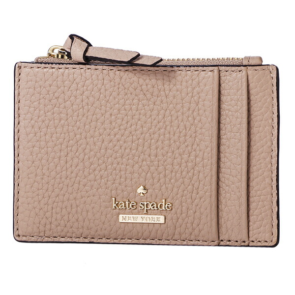 kate spade PWRU6262 215 ブランド小物 クラーク レディース ライトベージュ JACKSON STREET CLARKE ストリート ケイトスペード GINGER TEA ジャクソン 【最大3000円OFFクーポン配布中7/11(木)14:00まで】 カードケース