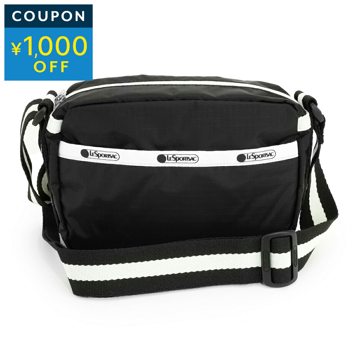 レスポートサック ショルダーバッグ LeSportsac カメラ 1011 E849 ユニセックス ブラック 黒【P5倍 7/25 0:00~7/26 01:59まで!さらに1万円以上で1,000円OFF★最大5,000円OFFクーポン配布中】|ブランドストリートリング