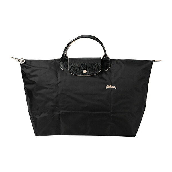 ロンシャン マサチューセッツの州都バッグ Longchamp 1624 619 001 バッグ ル プリアージュ 組合 Le Pliage Club Travel Bag L レディース Noir ノワール ぺてん師色 黒 ベージュ 貨物輸送無料 Dracmastore Uy
