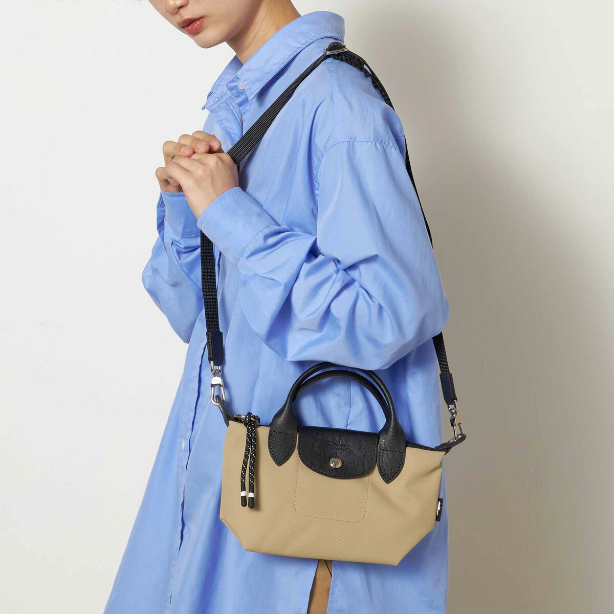 Longchamp 2wayショルダー 3Dトップハンドル ハンドバッグ ロンシャン ショルダーバッグ レディース ブランド LONGCHAMP