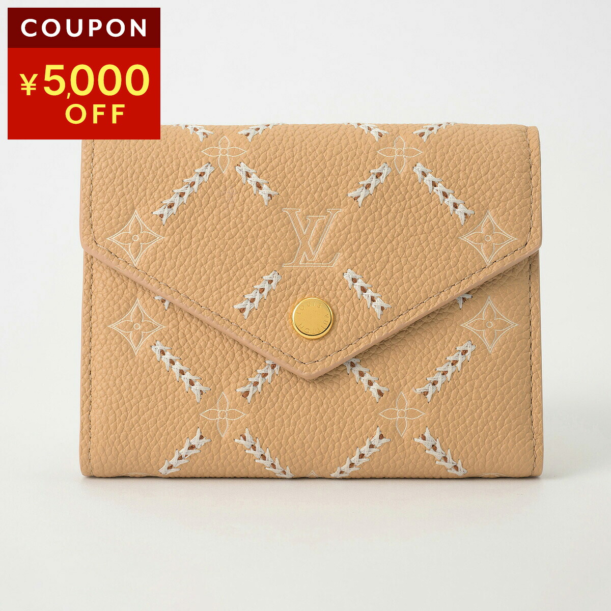 ルイヴィトン モノグラム アンプラント ポルトフォイユ クレア 折り財布ベージュ 楽天市場】ルイヴィトン 2つ折り財布 Louis Vuitton モノグラム アン