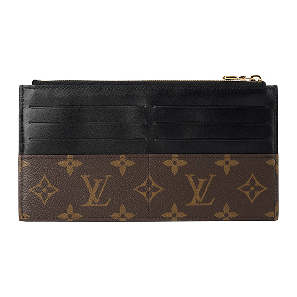 ルイヴィトン ポーチ Louis Vuitton M80348 モノグラム 茶 スリム