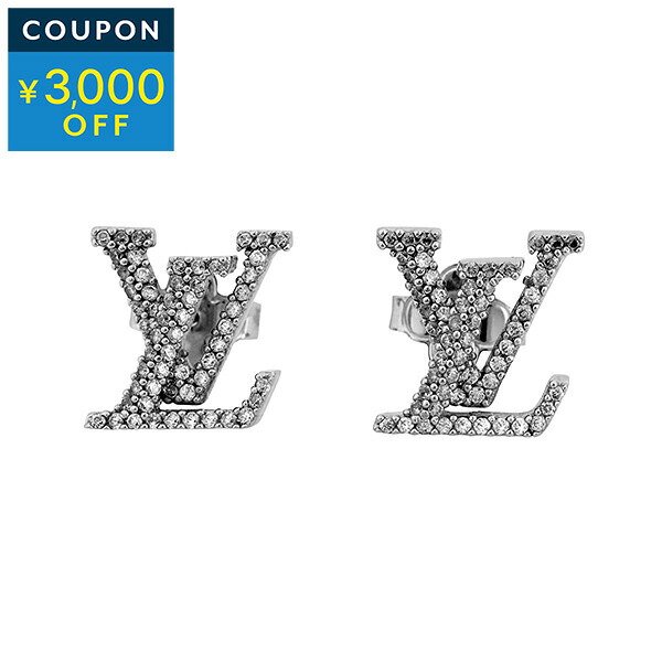 ルイヴィトン ピアス Louis Vuitton モノグラム ブックル ドレイユ・LVアイコニック M00608 レディース シルバー 銀【1万円以上で1,000円OFF★最大5,000円OFFクーポン配布中】｜ブランドストリートリング