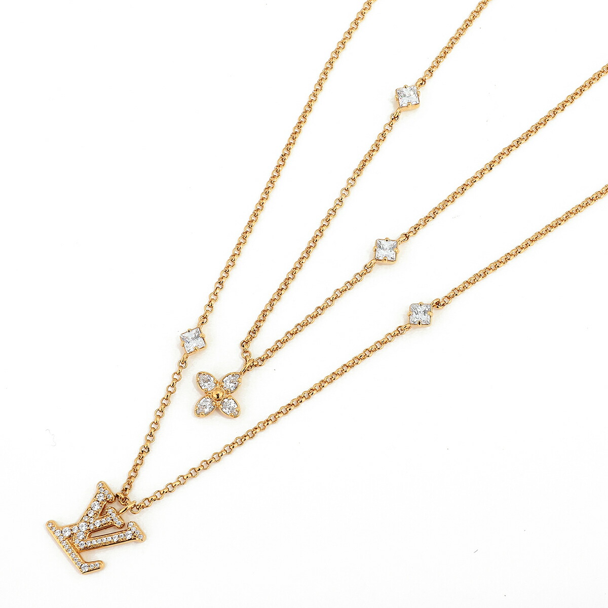 ルイヴィトン コリエ クレイジー インロック M00371 ユニセックス LOUIS VUITTON ルイヴィトン ネックレス Louis Vuitton