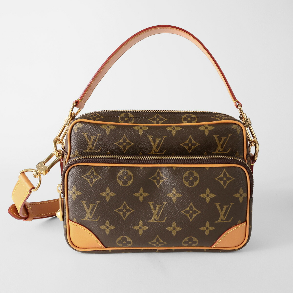 ルイヴィトン ショルダーバッグ Louis Vuitton モノグラム ナイル M14016 ユニセックス ブラウン 茶【1万円で1,000円OFF★最大5,000円OFFクーポン配布中】