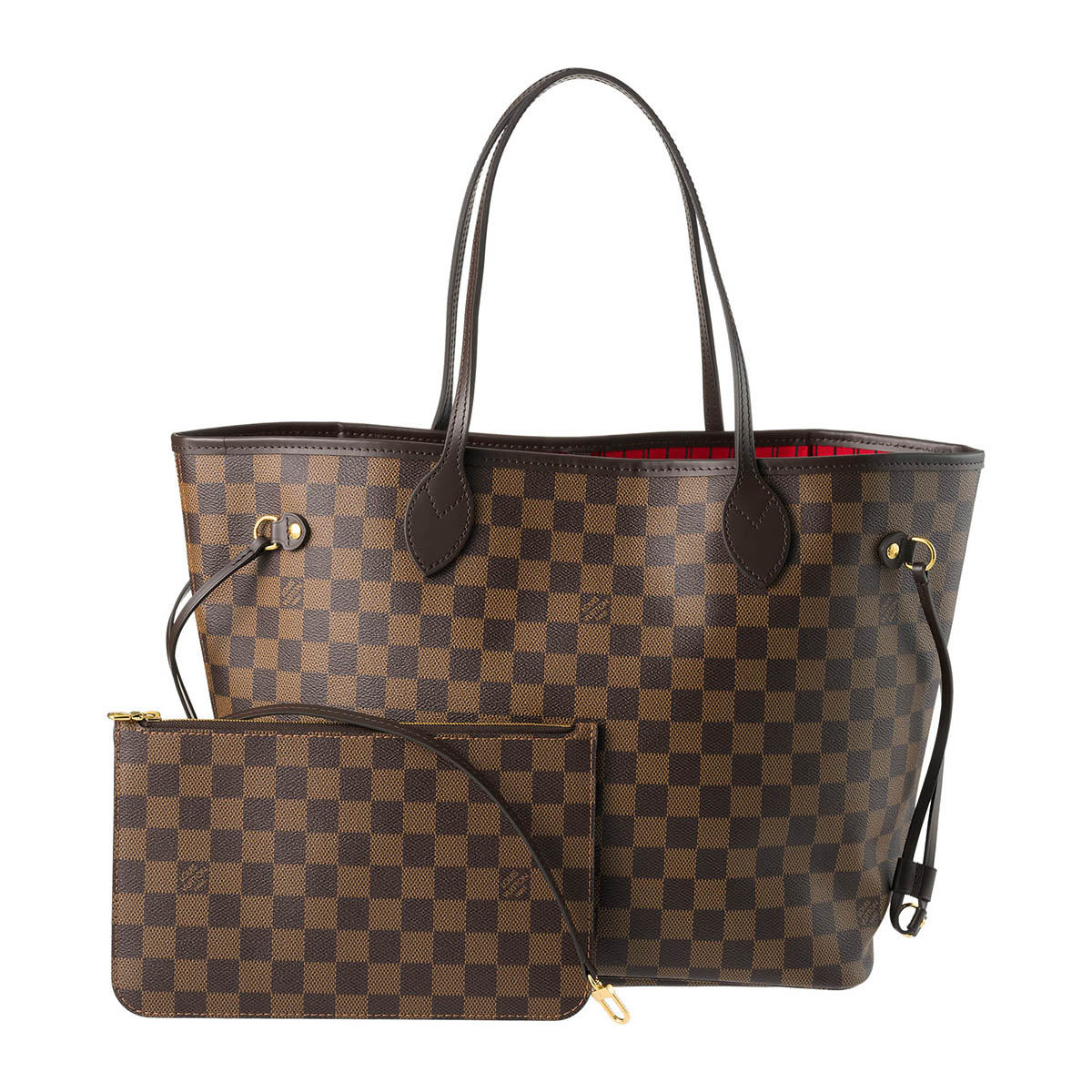 ルイヴィトン トートバッグ Louis Vuitton ダミエ・エベヌ ネヴァーフル MM N40599 レディース ブラウン 茶【1万円以上で1,000円OFF★最大5,000円OFFクーポン配布中】｜ブランドストリートリング