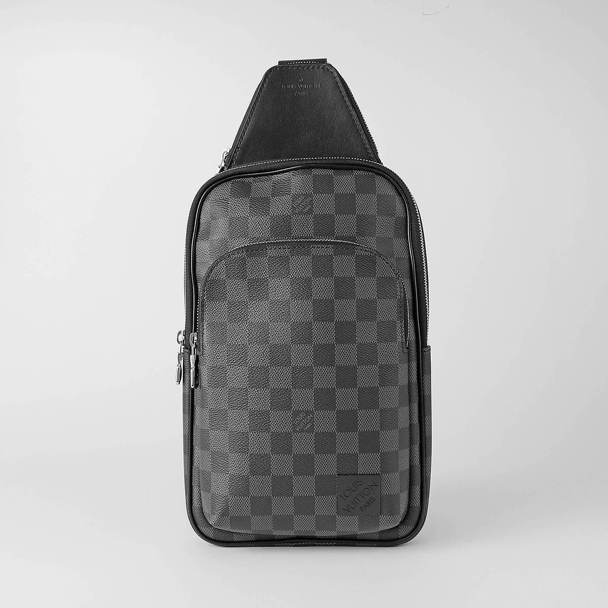 ルイヴィトン ウエストバッグ・ボディバッグ Louis Vuitton ダミエ グラフィット アヴェニュー・スリングバッグ N45302 メンズ グレー【P5倍★4/18限定！さらに1万円で1,000円OFF★最大5,000円OFFクーポン配布中】