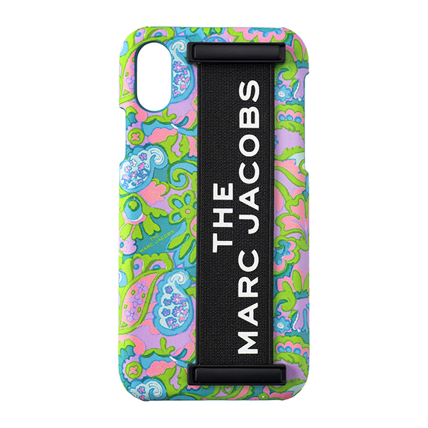 【楽天市場】マークジェイコブス iPhoneX/XS ケース M0015903 651 エラスティック ハンドヘルド レディース ピンク系