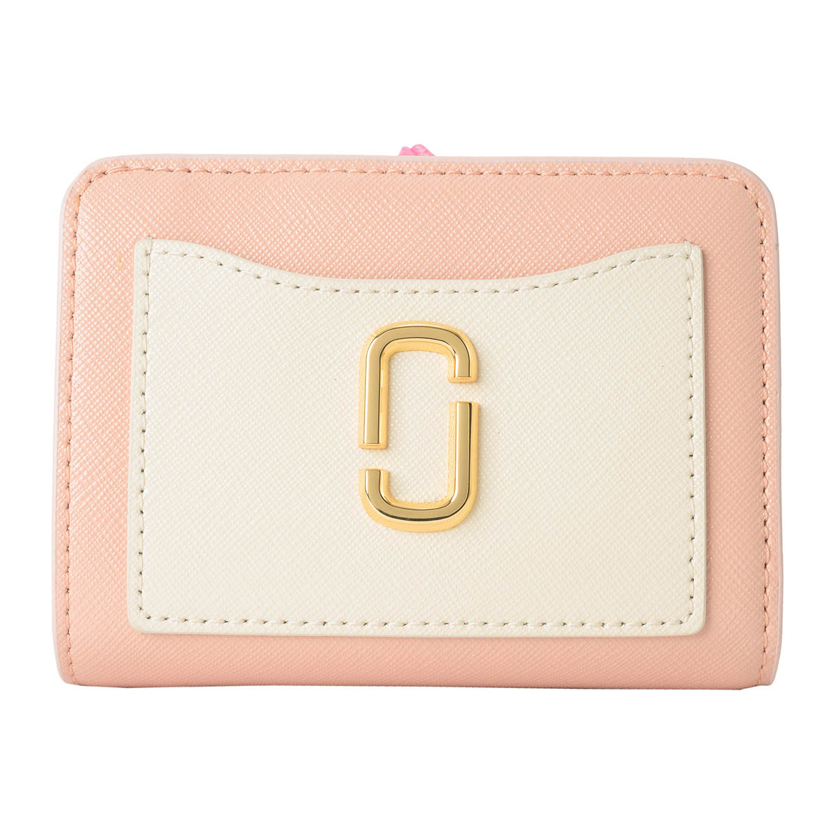 マークジェイコブス 2つ折り財布 MARC JACOBS ザ ユーティリティ スナップショット 2F3SMP062S07 695 レディース ピンク【1万円で1,000円OFF★最大5,000円OFFクーポン配布中】