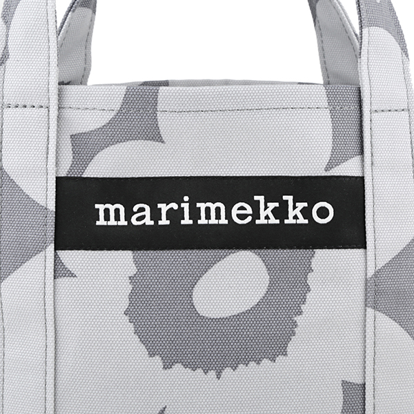 マリメッコ トートバッグ Marimekko 997 バッグ ピエニ ウニッコ Pieni Unikko Seidi レディース Grey グレイ Light Grey ライトフィールダーグレー グレー 送料無料 Cannes Encheres Com