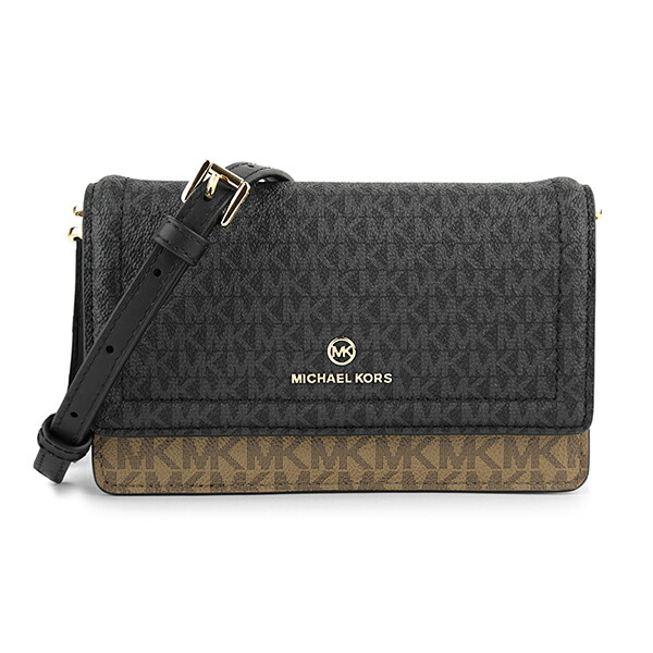 Michael Kors 黒長財布　ゴールドチェーン MICHAEL KORS - MICHAEL KORS マイケルコース 長財布 ラウンド