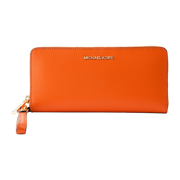 michael kors burnt orange purse