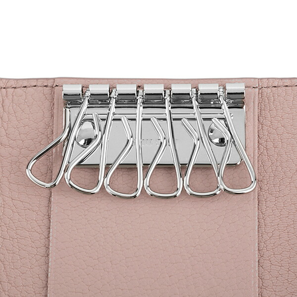 ミュウミュウ キーケース MIU MIU 5PG222 2F3R F0D91 マドラスパール 