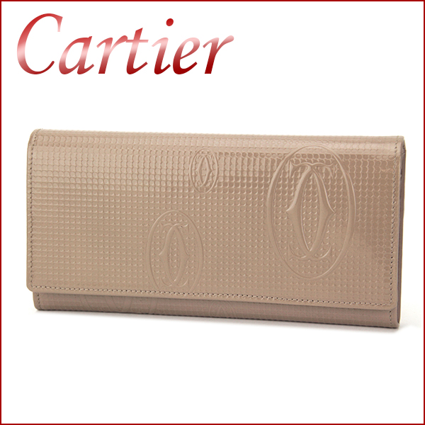 楽天市場 カルティエ 長財布 Cartier L 財布 ハッピーバースデー レディース トープ ベージュ系 送料無料 ブランドストリートリング