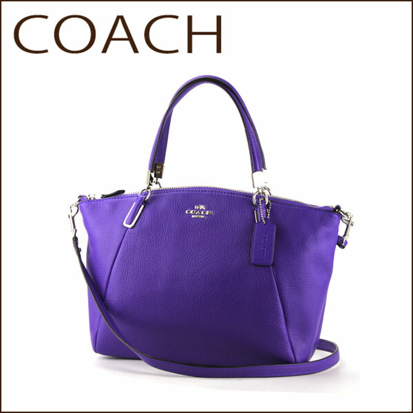 Brstring Coach Outlet Shoulder Bags F34493 Svd0g Bag Coach Outlet Shoulder Bags F34493 Svd0g Bag Small Kelsey Women S Purple Iris Handbags 2 Way Simple Stylish Luxury