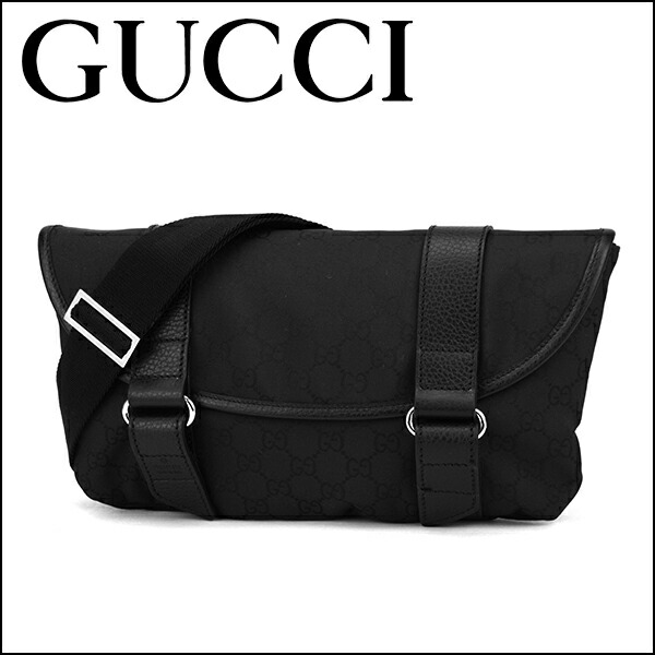 楽天市場 グッチ ショルダーバッグ Gucci G1xcn 1000 バッグ アウトレット メンズ Black ブラック 黒 送料無料 ブランドストリートリング