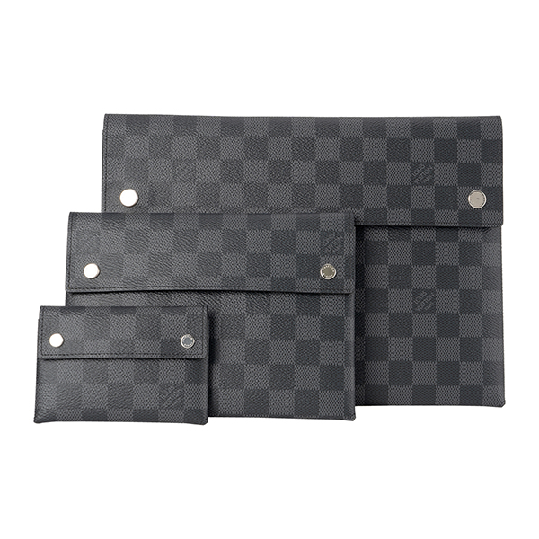 N ブランドストリートリングルイヴィトン Louis Louis Damier N Graphite ポーチ グレー ブラック マルチ アクセサリーポーチ Vuitton Graphite Grey グレー Black ブラック メンズ N 送料無料 ダミエ グラフィット レビューを書いて次回から