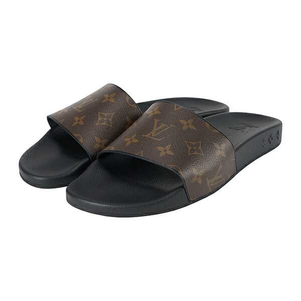 楽天市場 ルイヴィトン サンダル Louis Vuitton 1a3ps9 シューズ モノグラム Monogram ウォーターフロント ライン ミュール メンズ Brown ブラウン ブラウン 茶 送料無料 ブランドストリートリング