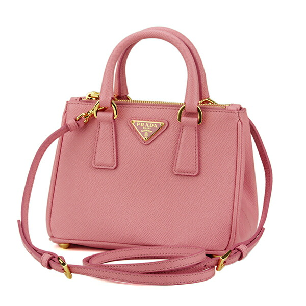 Brstring Gorgeous Prada Handbags Bn2842 Nzv F0442 Bag Gorgeous Prada Handbags Bn2842 Nzv F0442 Bag Saffiano Lux Las Petalo Petro Pink Shoulder Wallets Party 2 Way Triangular Logo