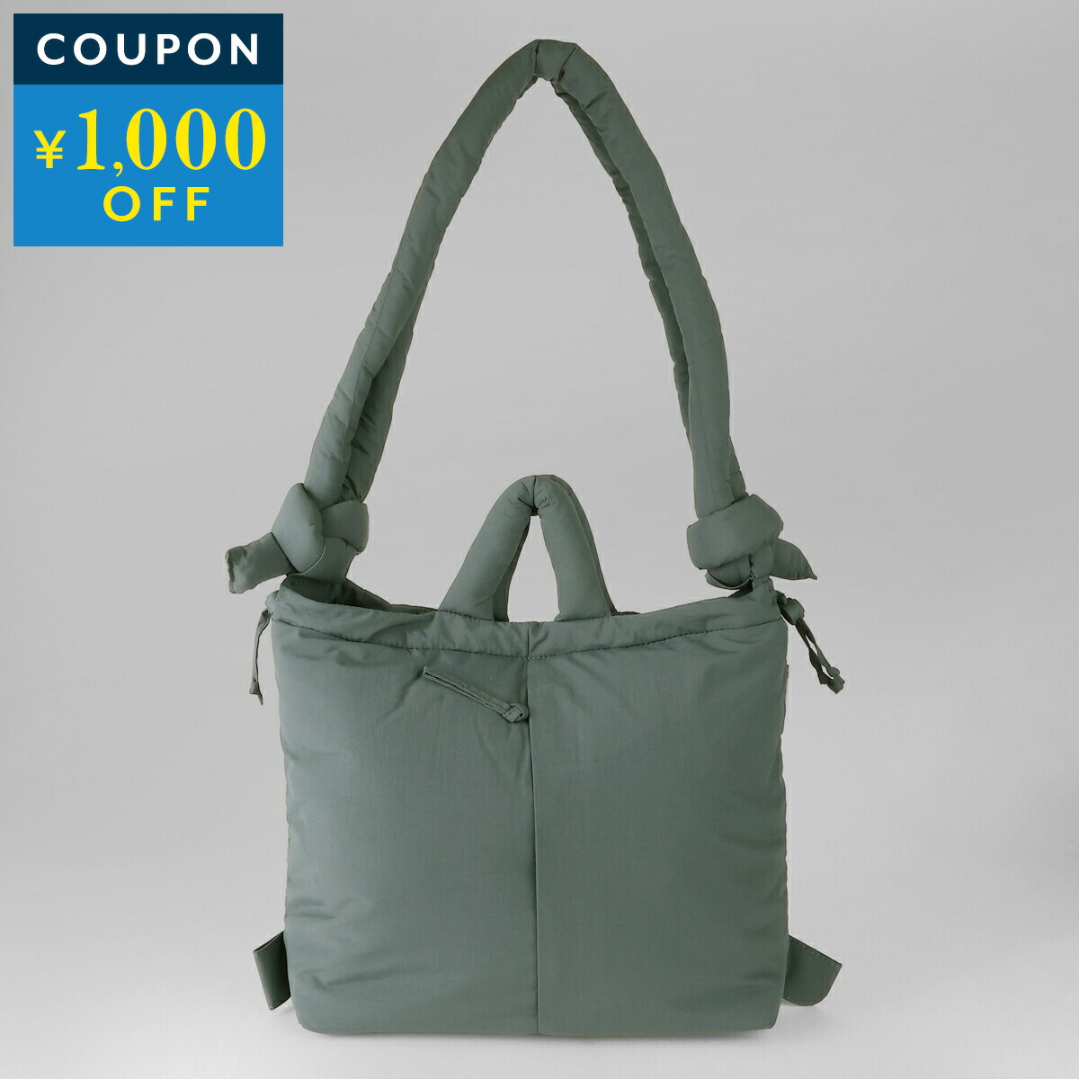 オレンド ショルダーバッグ OLEND オナ ソフトバッグ コール 4WAY トート 軽量 ONA SOFT BAG COAL ユニセックス チャコールグレー
