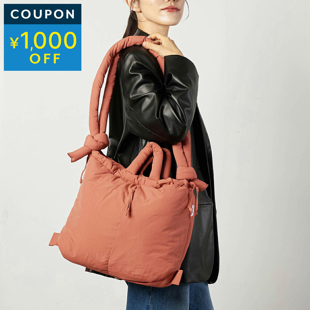 オレンド ショルダーバッグ OLEND オナ ソフトバッグ ソフトピーチ 4WAY トート 軽量 ONA SOFT BAG SOFT PEACH ユニセックス スモーキーピンク