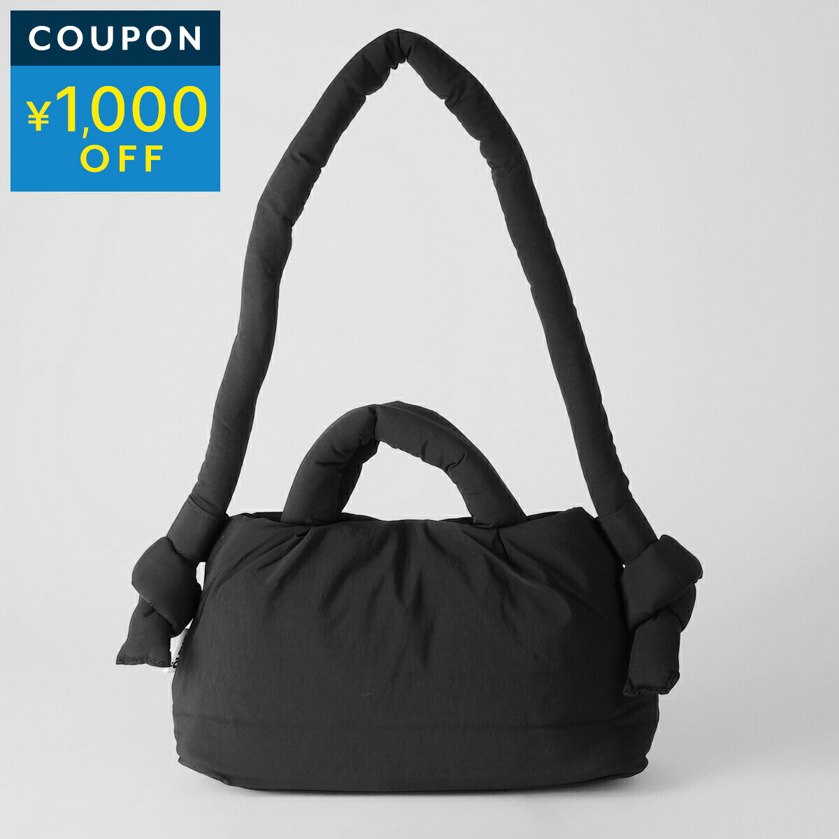 オレンド ショルダーバッグ OLEND ミニオナ ソフトバッグ ブラック 2WAY 軽量 MINIONA SOFT BAG BLACK ユニセックス ブラック 黒