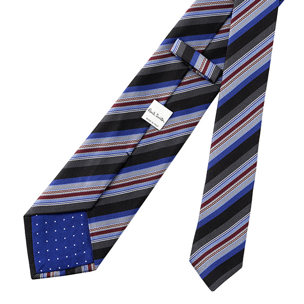 値引 最大3000円offクーポン 4 8 木 14 00まで ポールスミス ネクタイ Paul Smith Alu14 79 ブランド小物 シルク タイ Silk Tie マルチストライプ 8cm メンズ Black ブラック ブラック 黒 ブランドストリートリング 国際ブランド Tallerdecalzado Com