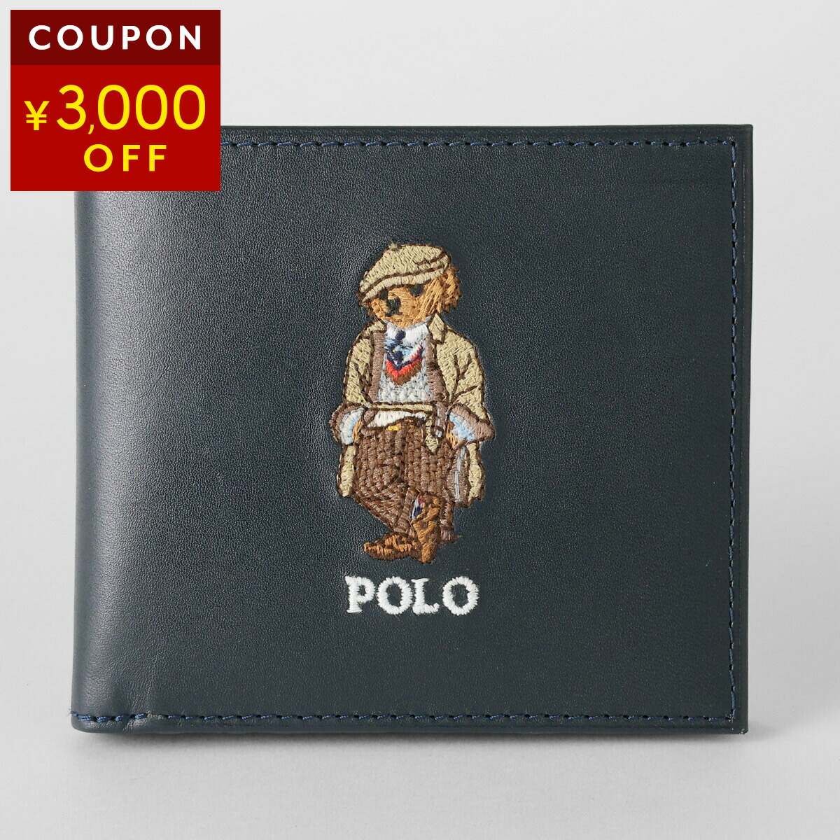 楽天市場】ポロ ラルフローレン 2つ折り財布 POLO RALPH LAUREN レザー