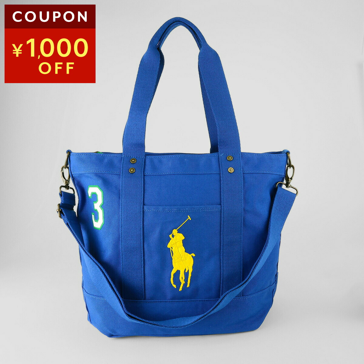 ポロ ラルフローレン トートバッグ POLO RALPH LAUREN ビッグポニー 