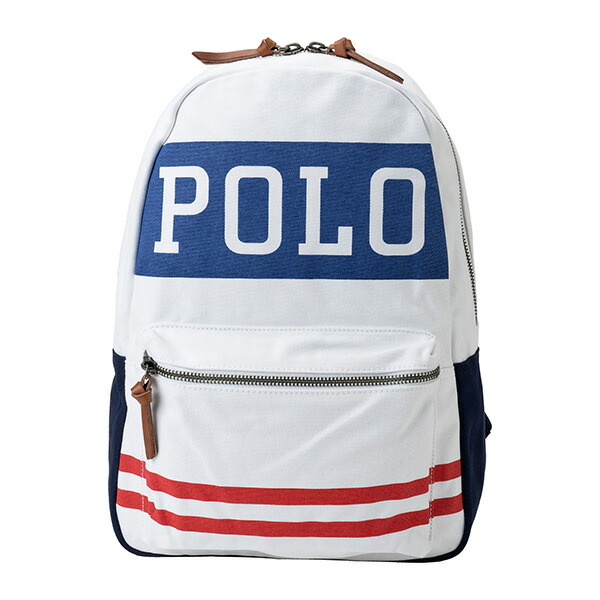 在庫限り 最大3000円offクーポン 4 28 金 14 00まで ポロ ラルフローレン リュックサック Polo Ralphlauren 001 バッグ ポロ Polo Canvas Backpack メンズ White ホワイト ホワイト 白 マルチ 再再販 Www Vivoempresas Co