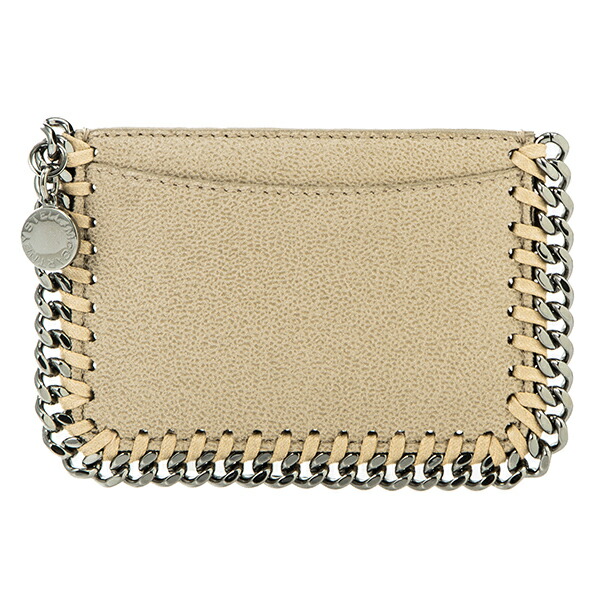 ステラ マッカートニー スコアカード匣 Stella Mccartney W9132 9300 銘柄小物 ファラベラ Falabella Shaggy Deer Card Holder レディース Clotted Cream クロテッドアイス クリーム 送料無料 ステラ マッカートニー カードケース Stella Mccartney W9132