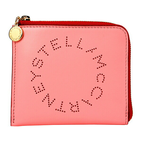 ステラ マッカートニー 2つ折り財布 STELLA McCARTNEY ステラ ロゴ 700253 W8856 6601 レディース ピンク【1万円で1,000円OFF★最大5,000円OFFクーポン配布中】