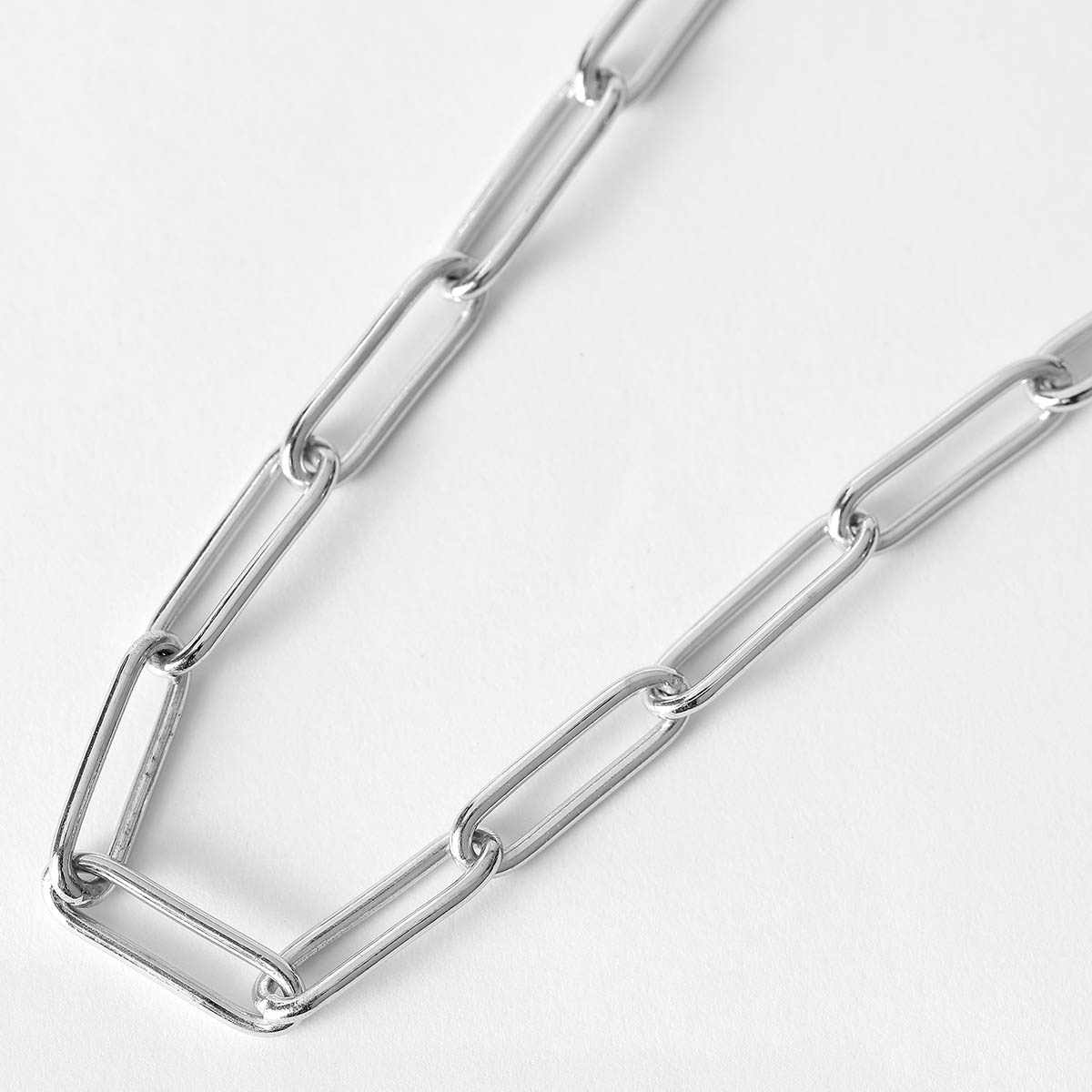 トムウッド スクエア　チェーン　シルバー　52センチ TOMWOOD - 【残り一点】Square Chain(SILVER) | ACRMTSM ONLINE
