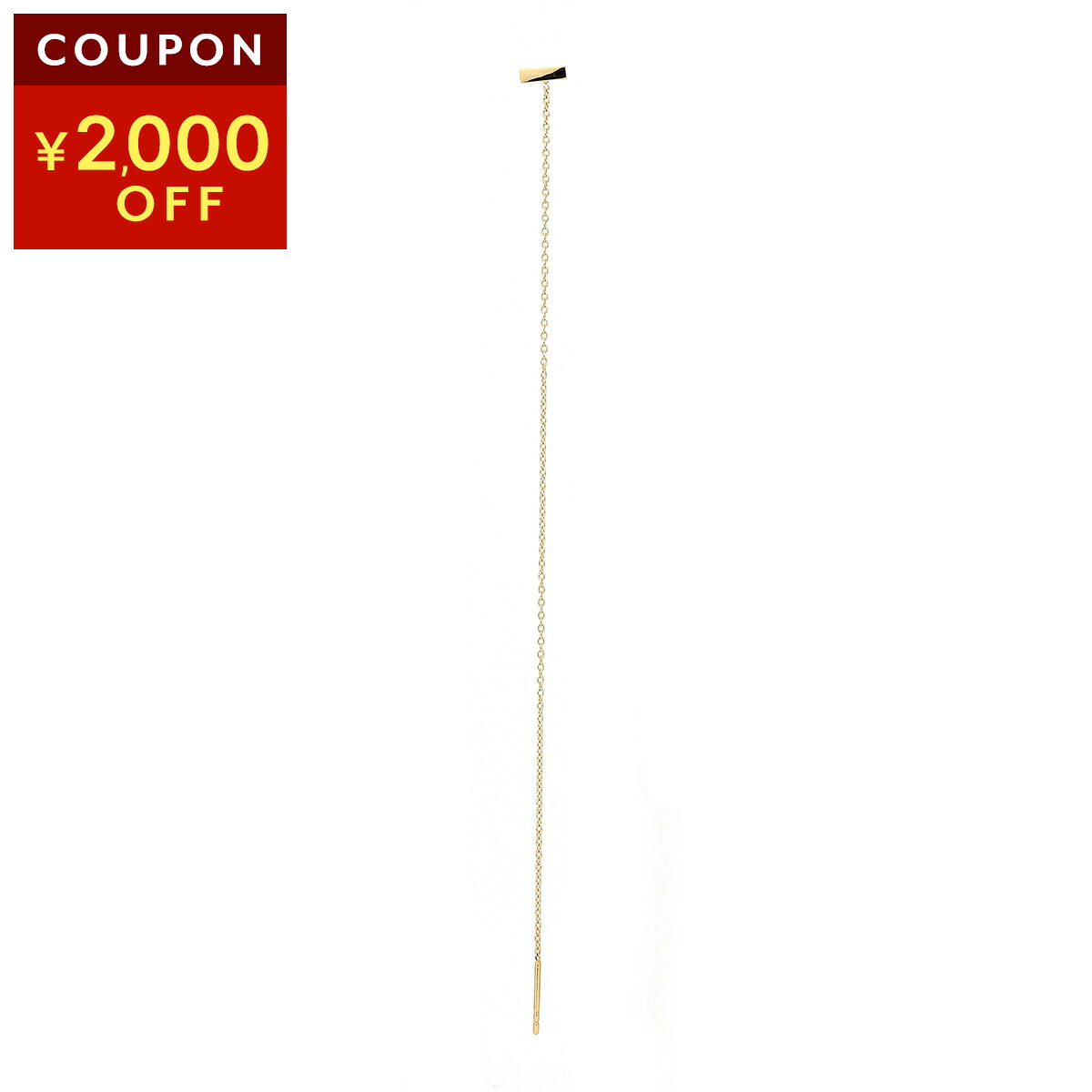 トムウッド ピアス TOMWOOD スリーク Ear Chain Gold 140 mm 101259 9K ユニセックス ゴールド 金【1万円で1,000円OFF★最大5,000円OFFクーポン配布中】