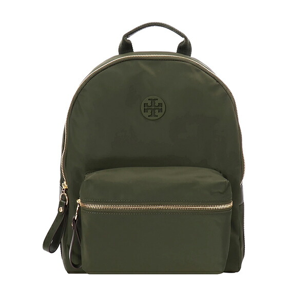 tory burch green backpack