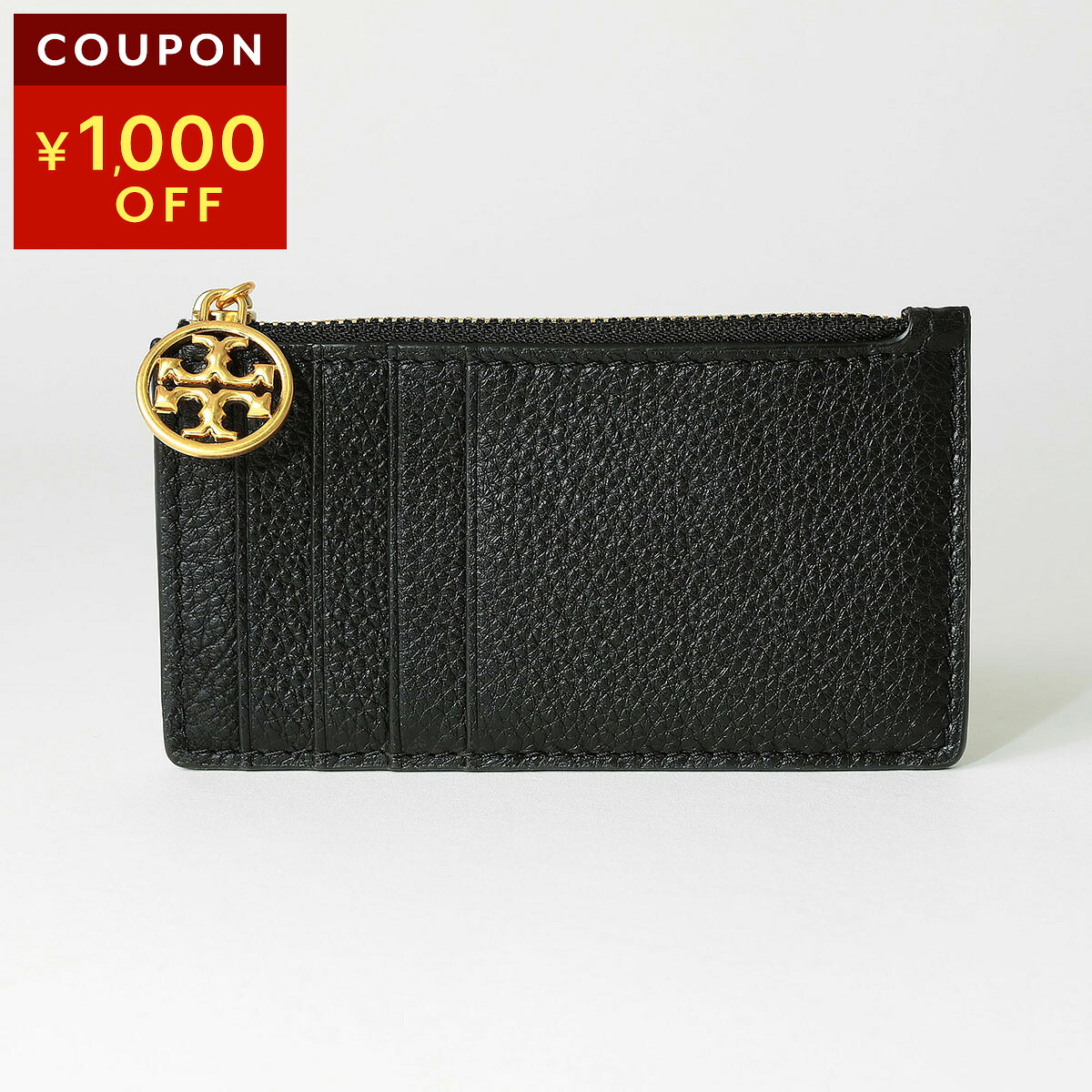 トリーバーチ カードケース TORY BURCH ミラー トップ 134554 001 レディース ブラック 黒【1万円以上で1,000円OFF★最大5,000円OFFクーポン配布中】｜ブランドストリートリング 12,936円