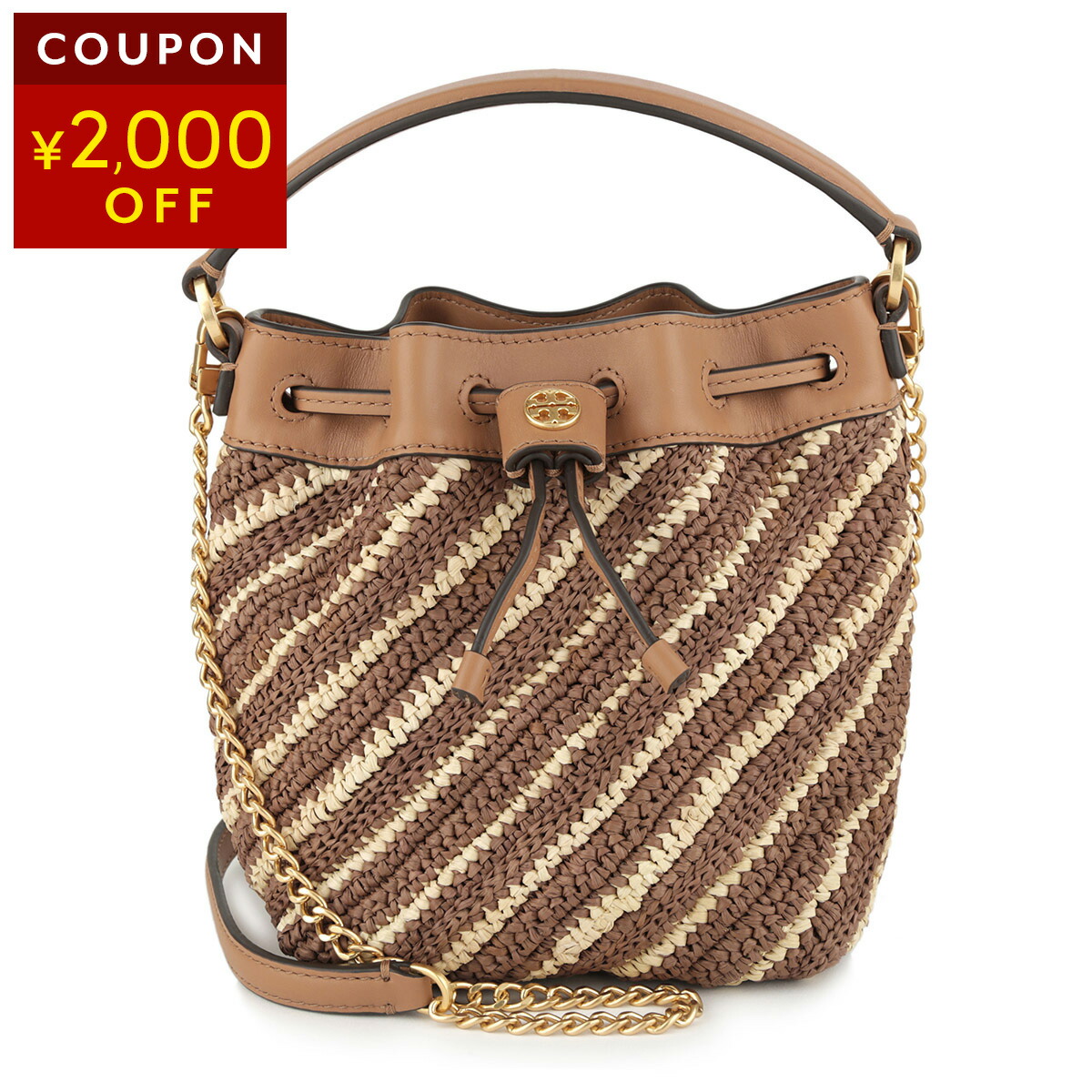 トリーバーチ ショルダーバッグ TORY BURCH ウィラ 143691 289 レディース ブラウン 茶 ベージュ【1万円で1,000円OFF★最大5,000円OFFクーポン配布中】