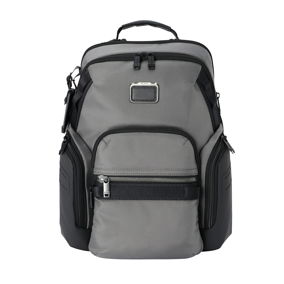 TUMI ボディバッグ グレー レザー　美品　ALPHA BRAVO トゥミ TUMI トゥミ ショルダーバッグ メンズ ALPHA BRAVO アルファ