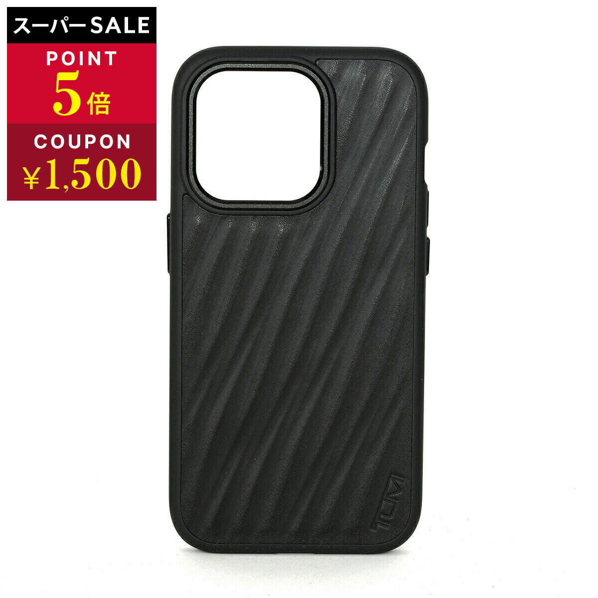 トゥミ iPhone15 Pro TUMI モバイルアクセサリー 0114721DL/ 150904 T053 メンズ ブラック 黒【P5倍★4/20限定！さらに1万円で1,000円OFF★最大5,000円OFFクーポン配布中】
