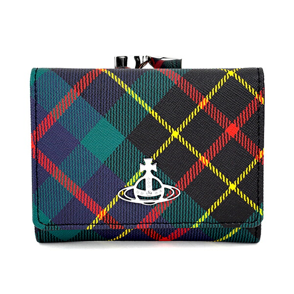 ヴィヴィアン ウエストウッド  Vivienne Westwood 3つ折り財布 ダービー