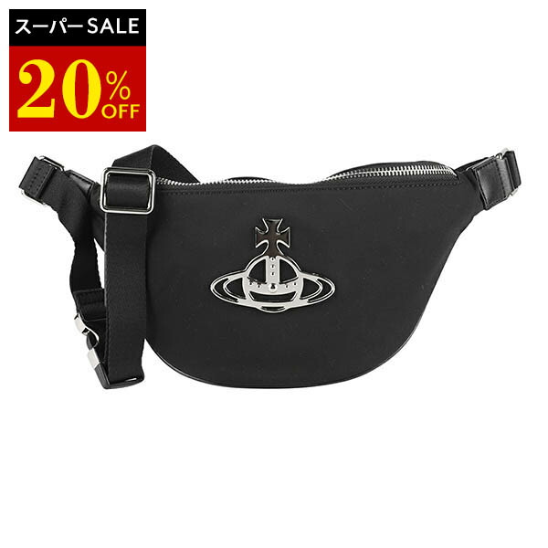 ヴィヴィアンウエストウッド ボディバッグ/ショルダーバッグ/ウエストバッグ 黒 セール 11%OFF】ヴィヴィアン ウエストウッド Vivienne Westwood