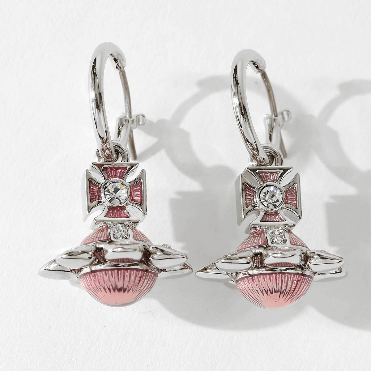 ヴィヴィアン ウエストウッド ピアス Vivienne Westwood カプシーヌ オーブ 6202017T 02P639 レディース シルバー 銀 ピンク