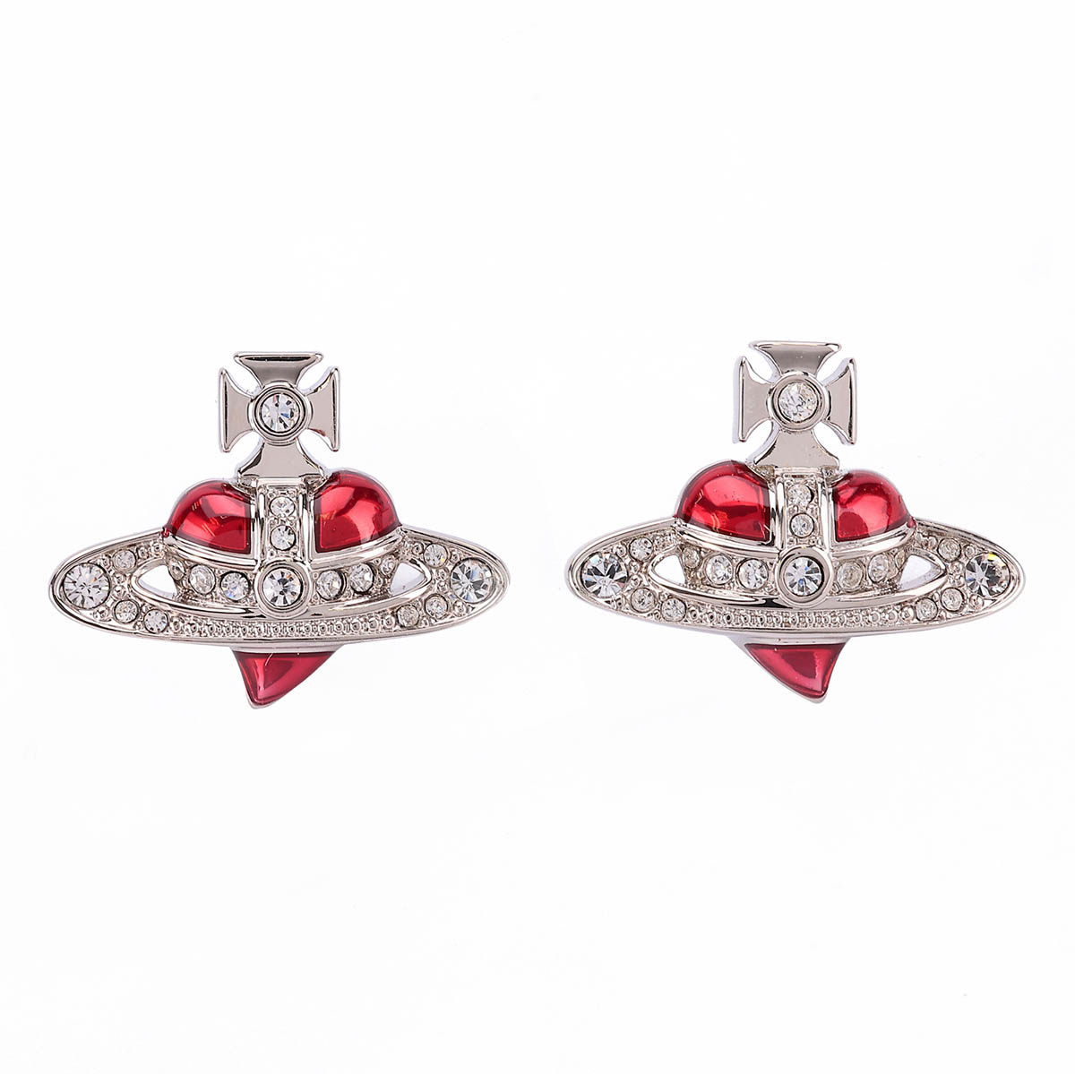 【極美品】ヴィヴィアンウエストウッド ピアス　TINY DIAMANTE 極美品】ヴィヴィアンウエストウッド ピアス TINY DIAMANTE