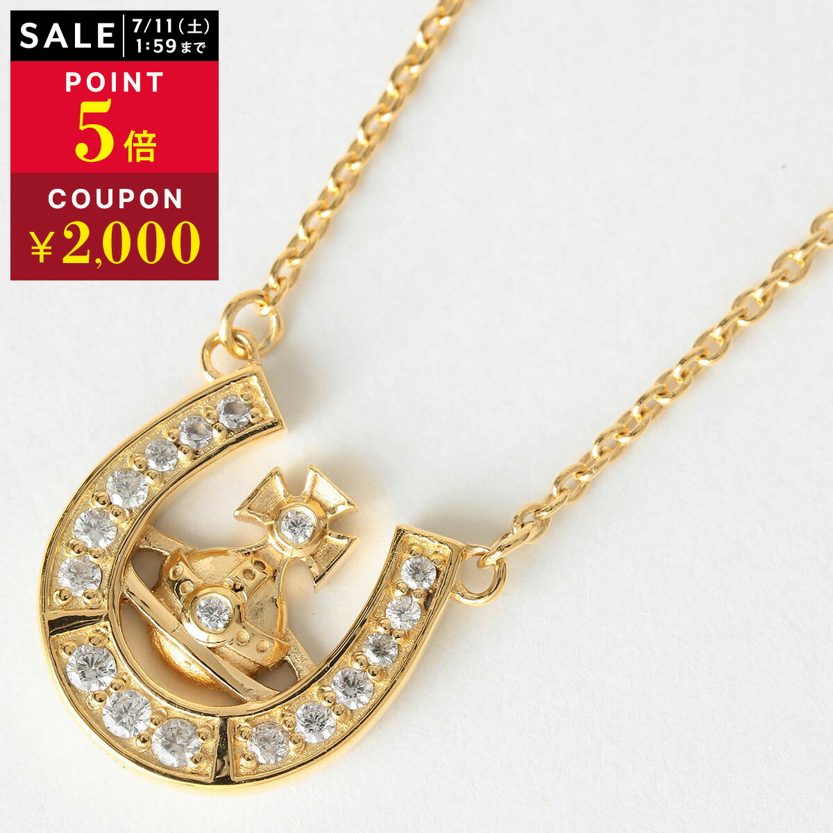 ヴィヴィアン ウエストウッド ネックレス Vivienne Westwood MARE 630203H4 01R102 37383895 01R102 レディース ゴールド 金【P5倍★4/14 20:00～4/15 23:59まで！さらに1万円で1,000円OFF★最大5,000円OFFクーポン配布中】