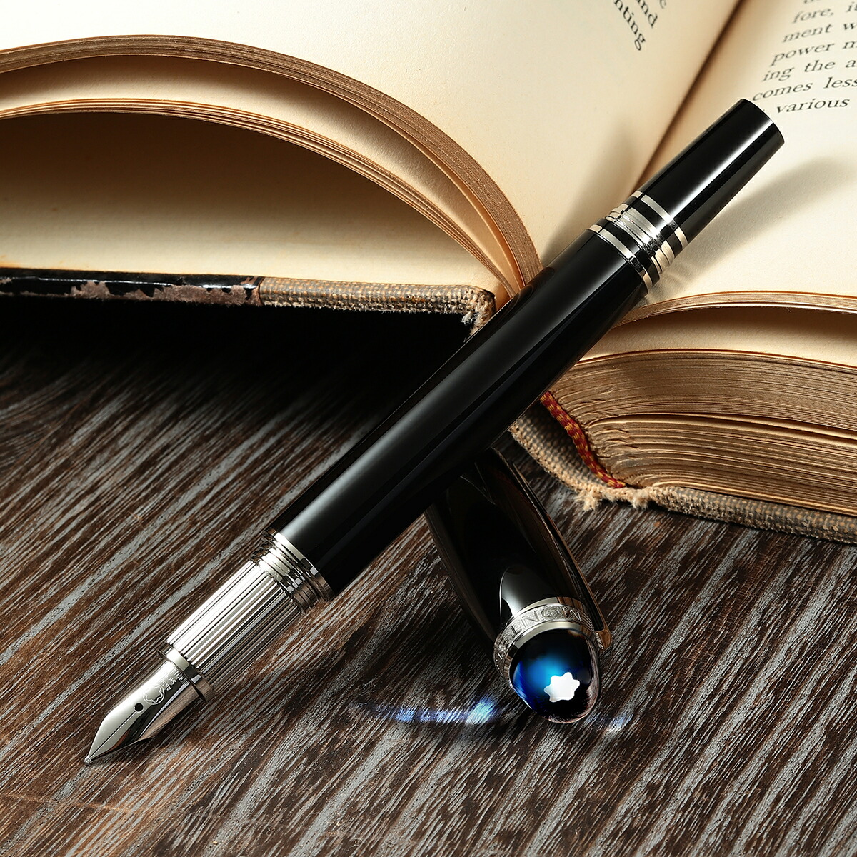 楽天市場】MONTBLANC 25608 SVBKモンブラン スターウォーカーメタル