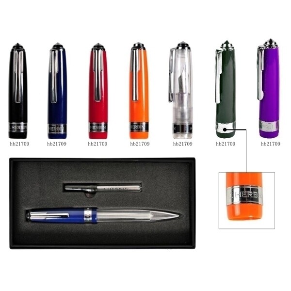 J.HERBIN エルバン テンペット万年筆ボックス アントラシート軸 hb21708 - 送料無料※800円以上 メール便発送