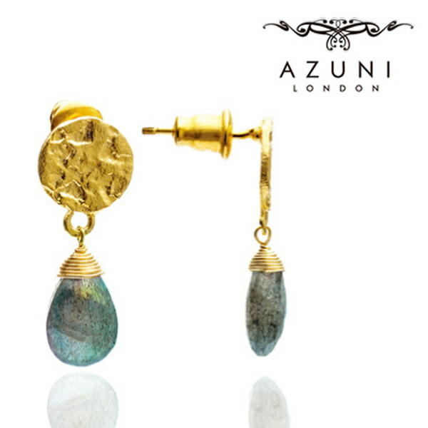アズニ AZUNI ラブラドライト付きピアス レディース 新品 キャサリン妃 楽天市場】キャサリン妃着用ブランド AZUNI/アズニ ATHENA《Kate