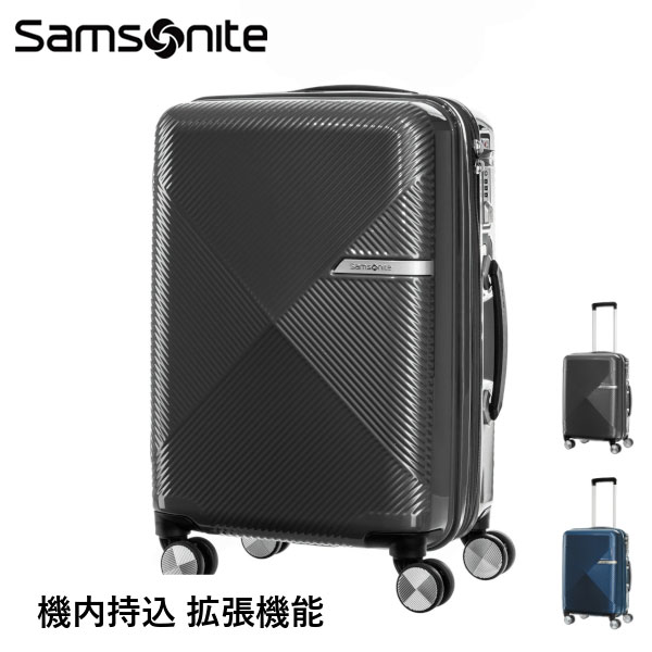 美品　Samsonite ビジネスキャリーバッグ 機内持込可ブラック nanaple_89438-1041
